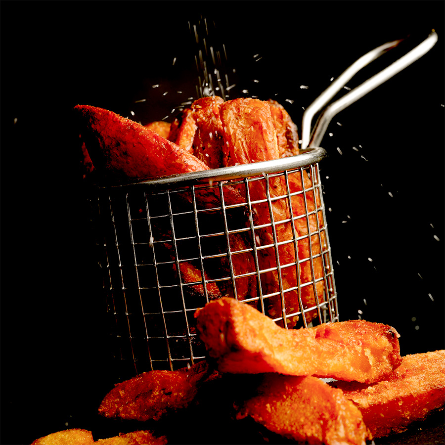 frites de patates douces restaurant traiteur asiatique